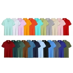 Summer Casual Sports Quick-drying Lapel Short-sleeved POLO Shirt 23 Solid Color Shirt Cycling Suit Fitness Suit For Men S-4XL